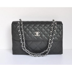 Chanel 50275 Caviale Giro Noire Sax En Muir