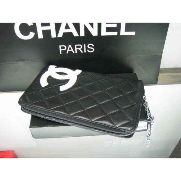 Chanel A26710 Y01669 0229 Portefeuilles Fermeture Leclair Dans S