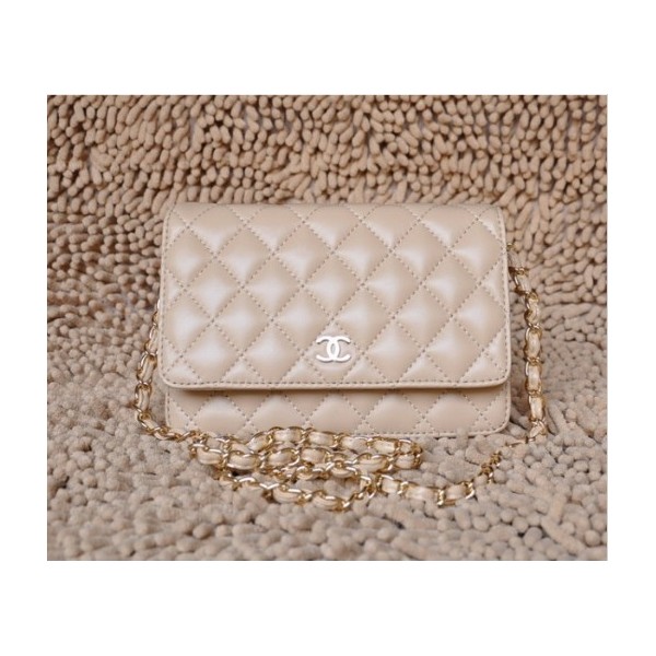 Chanel A33814 Portefeuilles Dagneau Aux Abricots Avec Oro Hw