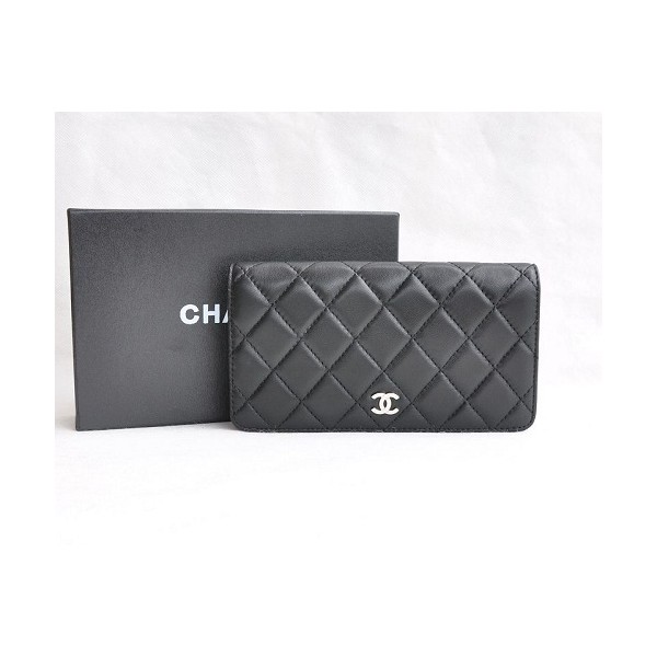 Portefeuilles Chanel Chanel 31508 Portefeuilles En Noir Agne