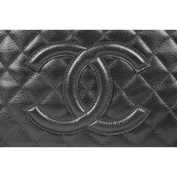 Borse Chanel A20995 In Pelle Caviar Black Con Argento Hw