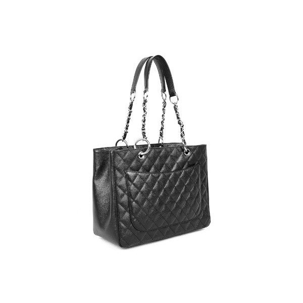 Borse Chanel A20995 In Pelle Caviar Black Con Argento Hw