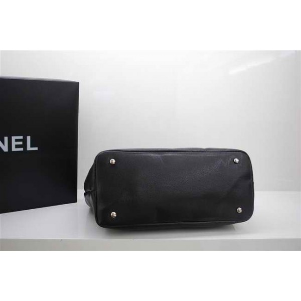 Chanel Caviar Leather Borse Chanel 2010 Nero Con Firma