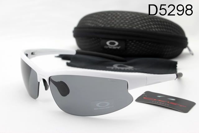 Oakley Commit Occhiali Da Sole Grigio Lente Bianco Telaio