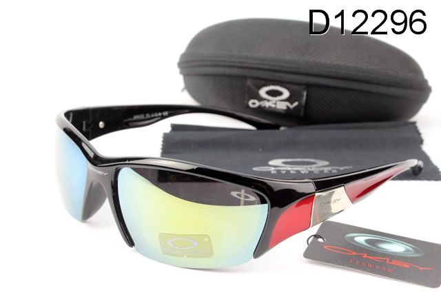 Oakley Commit Occhiali Da Sole Multicolore Lente Nero Rosso Telaio