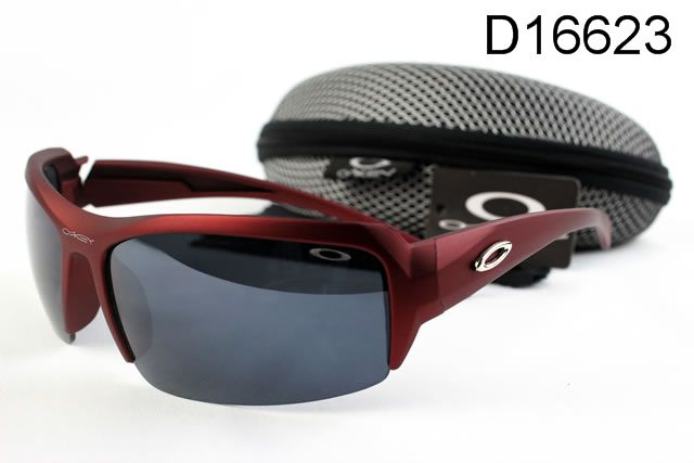 Oakley Commit Occhiali Da Sole Scuro Rosso Telaio