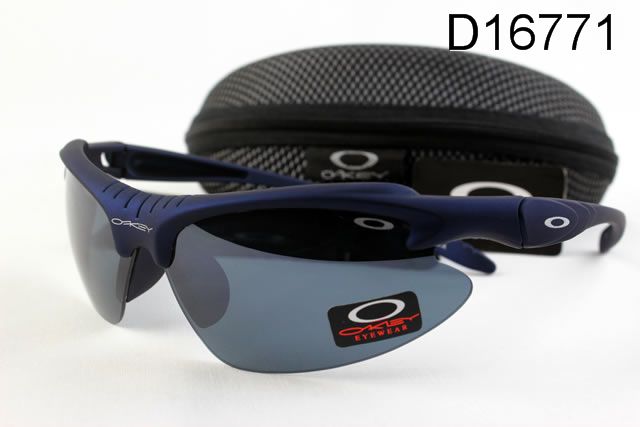 Oakley Commit Occhiali Da Sole Scuro Blu Telaio