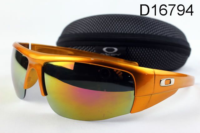 Oakley Commit Occhiali Da Sole Multicolore Lente Arancione Telaio