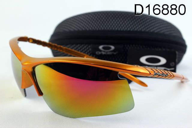 Oakley Commit Occhiali Da Sole Multicolore Lente Arancione Telaio