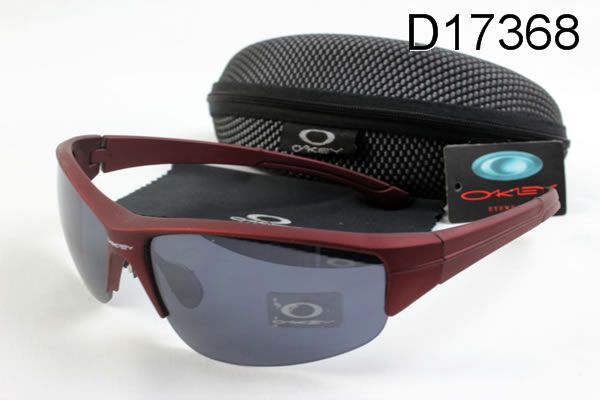 Oakley Commit Occhiali Da Sole Grigio Lente Scuro Rosso Telaio