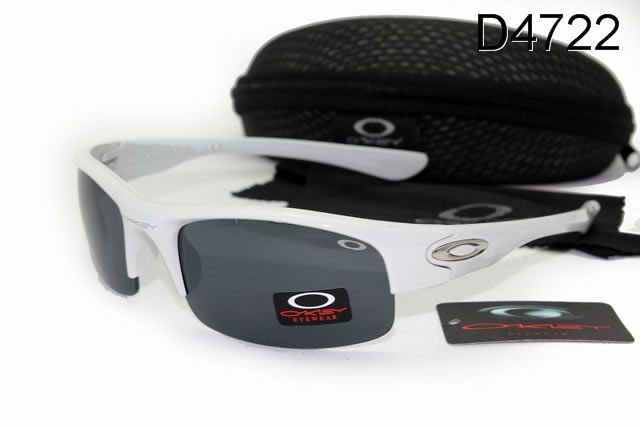 Oakley Commit Occhiali Da Sole Profondità Grigio Lente Bianco Telaio