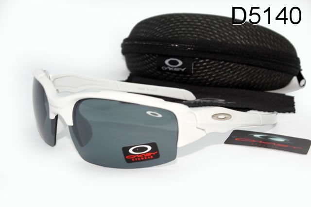 Oakley Commit Occhiali Da Sole Profondità Grigio Lente Bianco Telaio