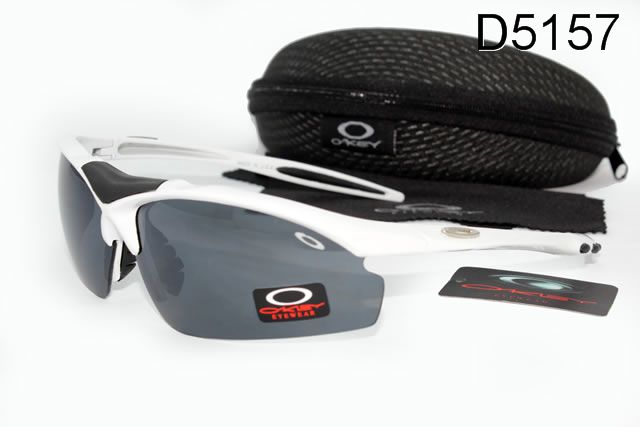 Oakley Commit Occhiali Da Sole Profondità Grigio Lente Bianco Telaio