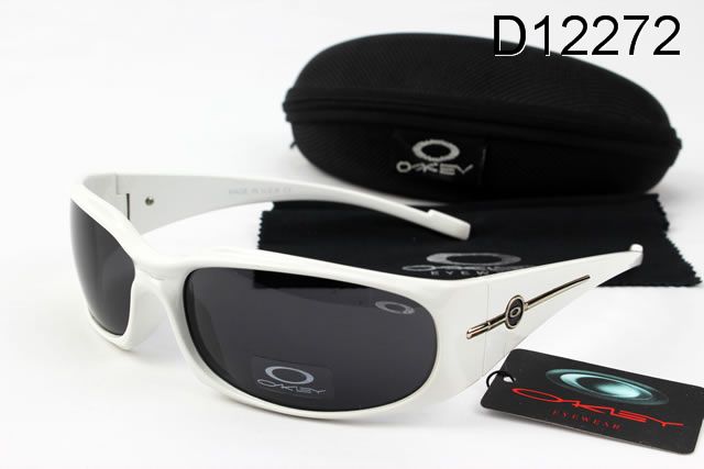 Oakley Active Occhiali Da Sole Nero Lente Bianco Telaio