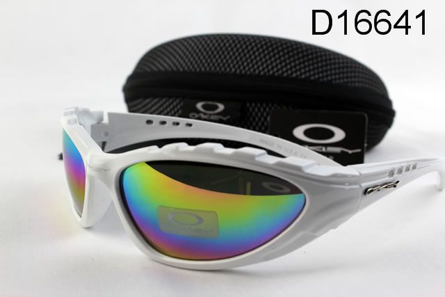 Oakley Active Occhiali Da Sole Multicolore Lente Bianco Telaio