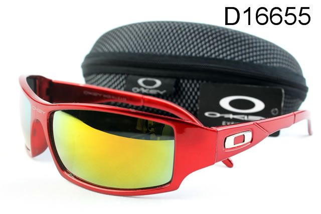 Oakley Active Occhiali Da Sole Multicolore Lente Rosso Telaio