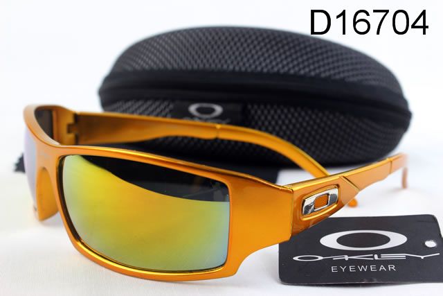 Oakley Active Occhiali Da Sole Multicolore Lente Oro Giallo Telaio