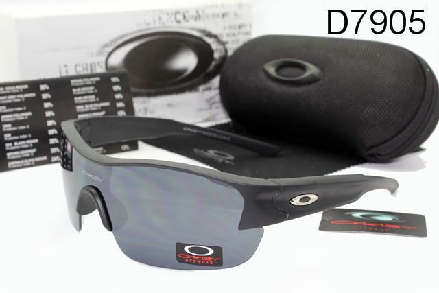 Oakley AAA Sport Shield Occhiali Da Sole Nero Telaio Grigio Lente