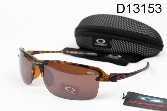 Oakley Half X Occhiali Da Sole Nero Arancione Telaio Profondità Abbronzatura Lente