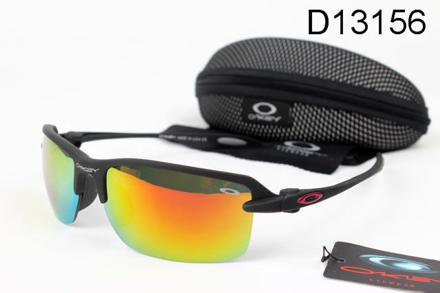 Oakley Half X Occhiali Da Sole Nero Telaio Colorato Lente