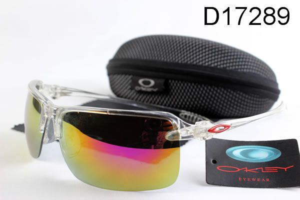 Oakley Half X Occhiali Da Sole Transparent Telaio Colorato Lente