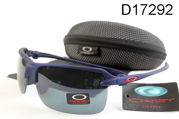 Oakley Half X Occhiali Da Sole Blu Telaio Grigio Lente