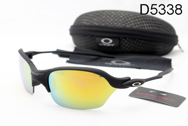 Oakley Half X Occhiali Da Sole Nero Telaio Giallo Lente