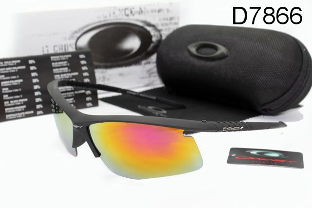 Oakley AAA Commit Occhiali Da Sole Nero Telaio Colorato Lente