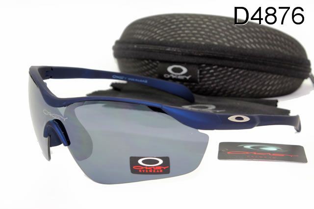 Oakley M Frame Occhiali Da Sole Shield Blu Telaio Grigio Lente