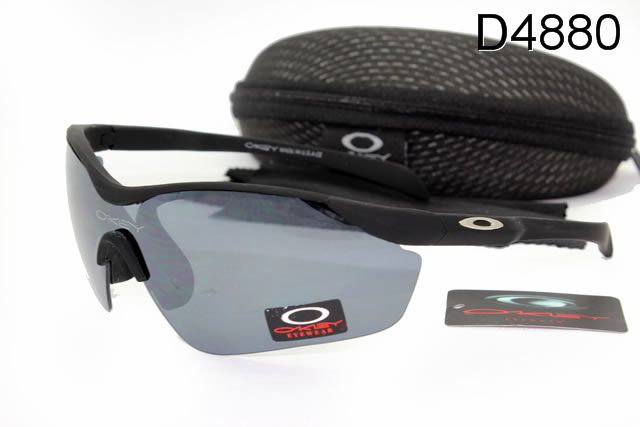 Oakley M Frame Occhiali Da Sole Shield Nero Telaio Grigio Lente