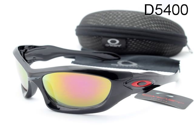 Oakley Monster Dog Occhiali Da Sole Nero Telaio Colorato Lente