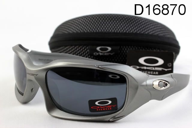 Oakley Pit Boss Occhiali Da Sole Argento Grigio