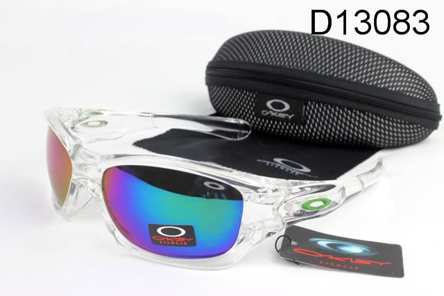 Oakley Pit Bull Occhiali Da Sole Transparent Telaio Colorato Lente