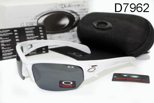 Oakley AAA Commit Occhiali Da Sole Bianco Grigio