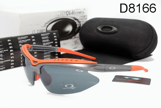 Oakley AAA Commit Occhiali Da Sole Arancione Nero Telaio