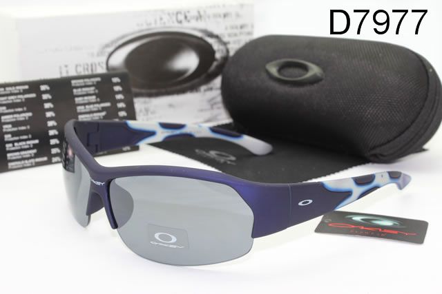 Oakley AAA Commit Occhiali Da Sole Blu Leopard