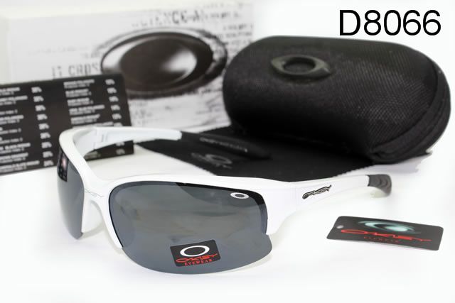 Oakley AAA Commit Occhiali Da Sole Bianco Grigio