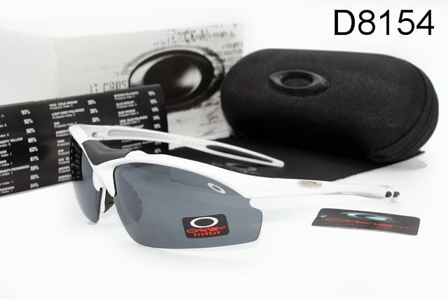 Oakley AAA Commit Occhiali Da Sole Bianco Telaio Grigio Lente