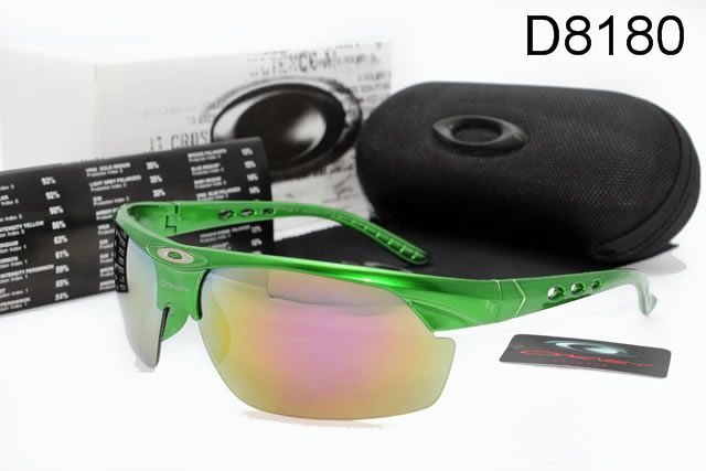 Oakley AAA Commit Occhiali Da Sole Verde Telaio Colorato Lente