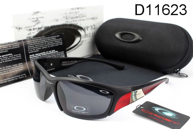 Oakley AAA Commit Occhiali Da Sole Nero Rosso Telaio