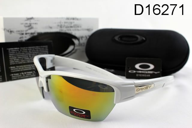 Oakley AAA Commit Occhiali Da Sole Bianco Giallo