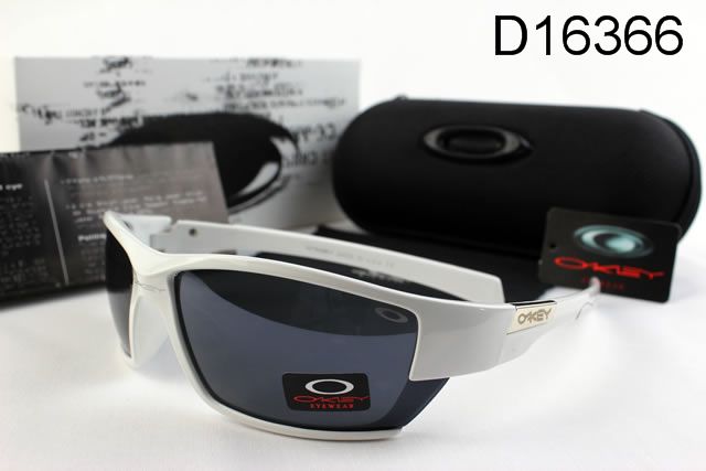 Oakley AAA Commit Occhiali Da Sole Bianco Profondità Grigio