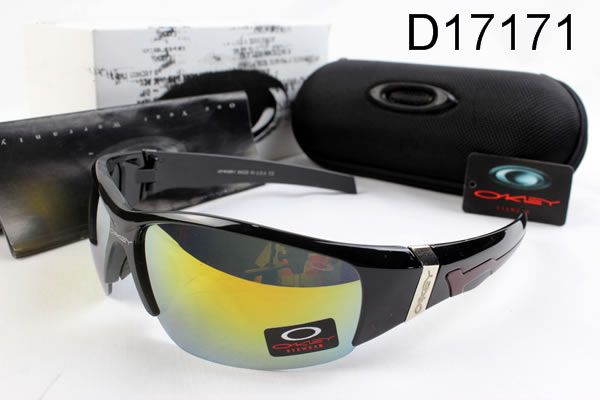 Oakley AAA Commit Occhiali Da Sole Nero Telaio Giallo Lente