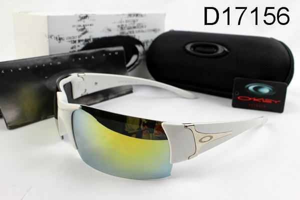 Oakley AAA Commit Occhiali Da Sole Bianco Telaio Giallo Lente