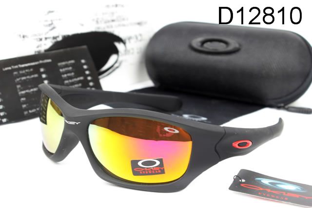 Oakley Pit Bull AAA Occhiali Da Sole Nero Telaio Colorato Lente