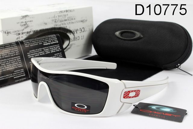 Oakley Batwolf AAA Occhiali Da Sole Bianco Telaio Nero Lente