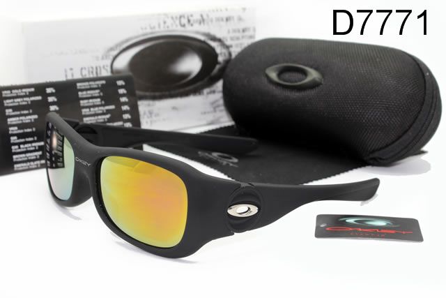 Oakley Flaunt AAA Occhiali Da Sole Nero Telaio Giallo Lente