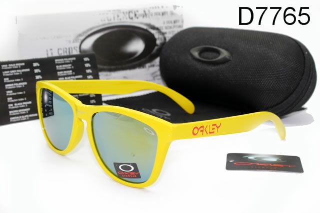 Oakley Frogskins AAA Occhiali Da Sole Giallo Telaio