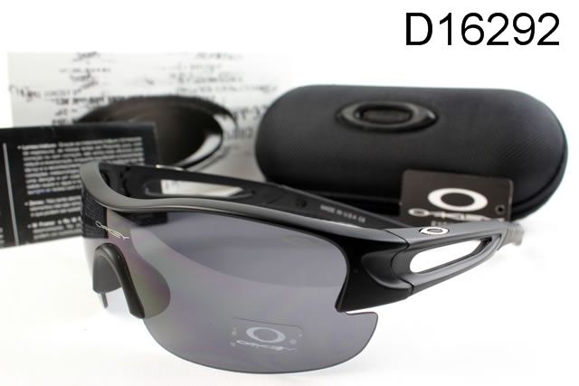 Oakley AAA Sport Shield Occhiali Da Sole Nero Grigio