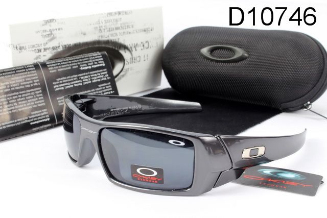 Oakley Gascan AAA Occhiali Da Sole Nero Telaio Grigio Lente